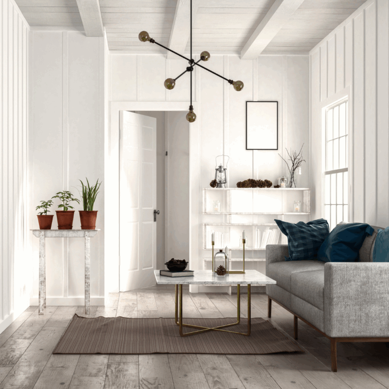 Living room, transitional style, warm neutrals, Augusta GA